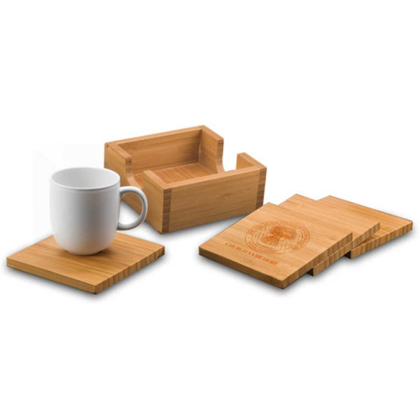 Bamboo Coaster Set